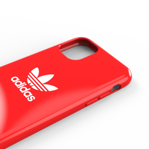 ADIDAS APPLE i-PHONE 13 PRO MAX COVER IN TPU COLORE ROSSO/BIANCO